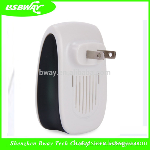 Children portable ultrasonic electromagnetic pest repeller with electronic plug outdoor pest and animal repeller